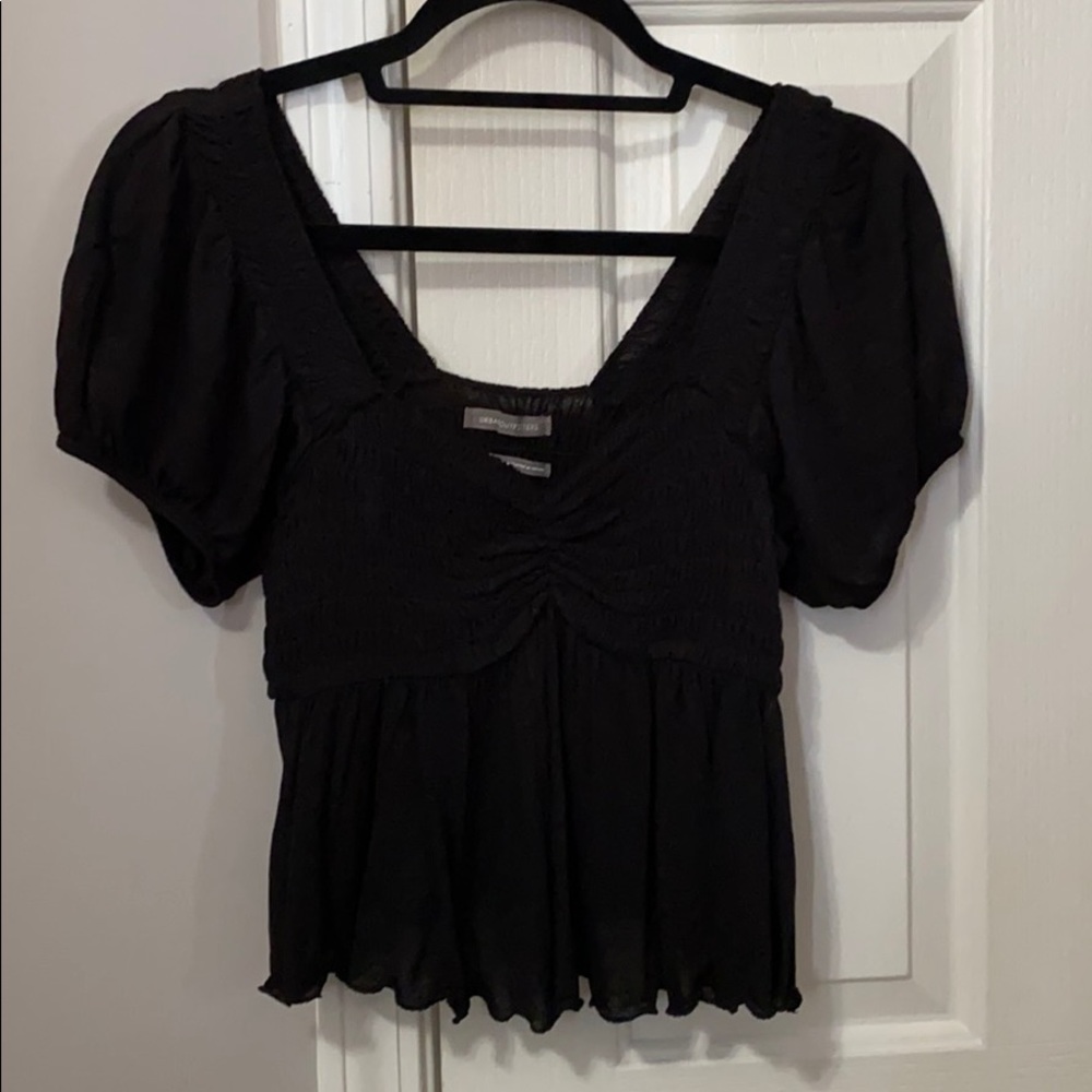 Black urban blouse.